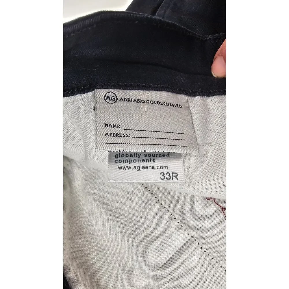 AG sz 33 wanderer black chino shorts 11